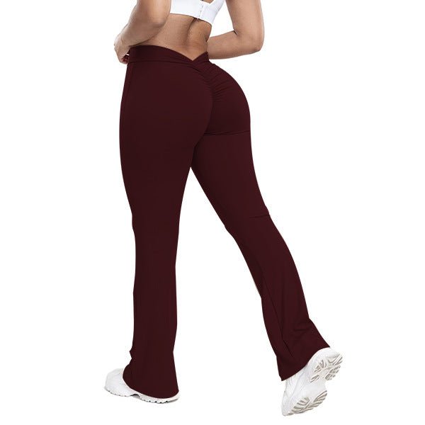 Peach trumpet pants for women - Echoed Goods