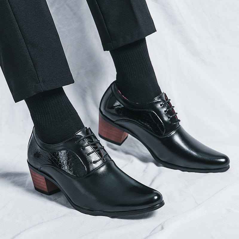 Sharp Pointed Men's Business Shoes for Stylish Professionals - Echoed Goods