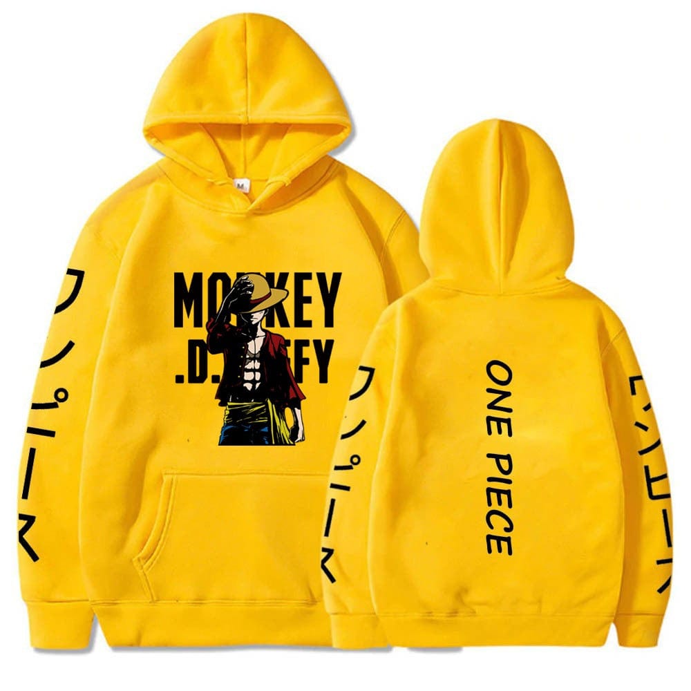One Piece Luffy Hoodie - Echoed Goods