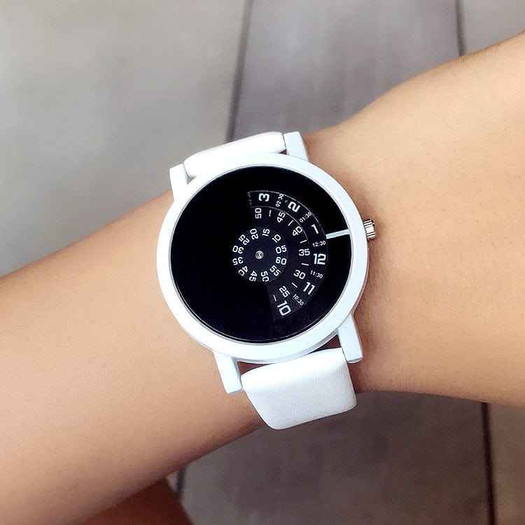 Cool Black Creative Watch - Elevate Your Style with Unique Timepiece - Echoed Goods