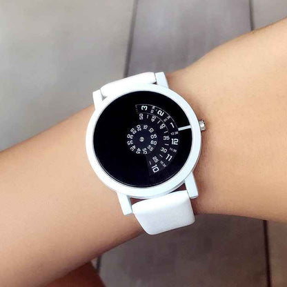 Cool Black Creative Watch - Elevate Your Style with Unique Timepiece - Echoed Goods