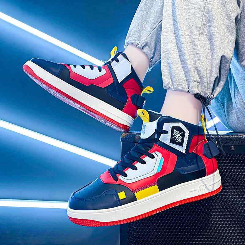 Sports High-Top Sneakers for Teenagers - Stylish Athletic Footwear - Echoed Goods
