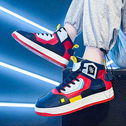Sports High-Top Sneakers for Teenagers - Stylish Athletic Footwear - Echoed Goods