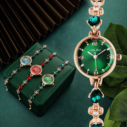 Small Green Watch - Stylish and Versatile Timepiece - Echoed Goods