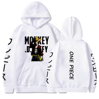 One Piece Luffy Hoodie - Echoed Goods