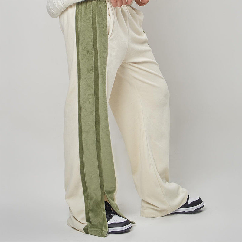 Elastic Sweatpants for Casual Wear - Echoed Goods