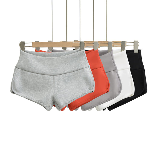 Low Waist Shorts Pure Color Simple - Echoed Goods