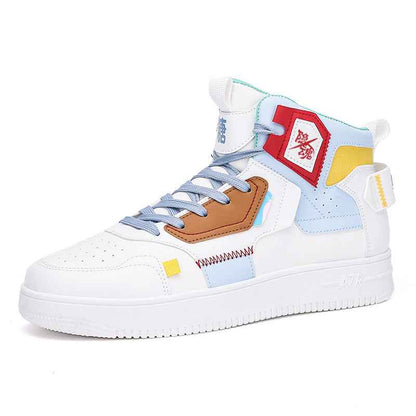 Sports High-Top Sneakers for Teenagers - Stylish Athletic Footwear - Echoed Goods