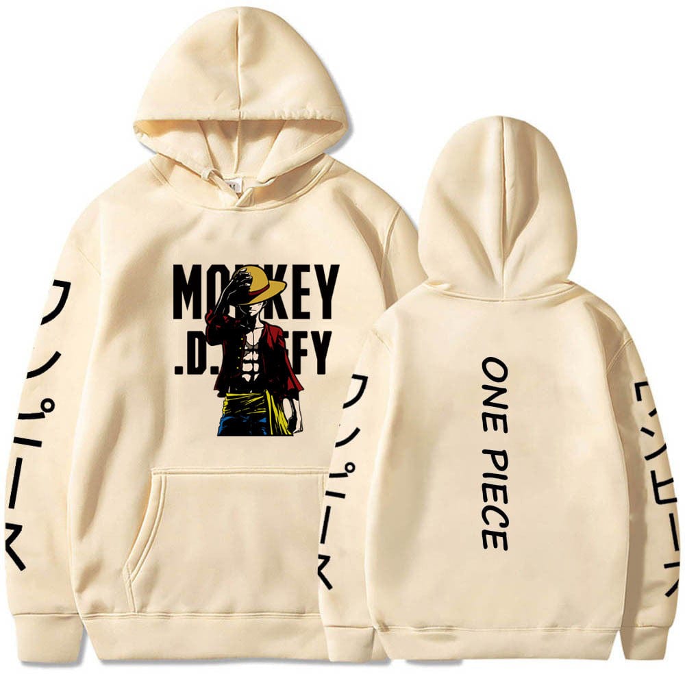 One Piece Luffy Hoodie - Echoed Goods