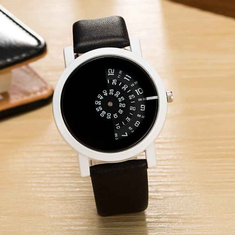 Cool Black Creative Watch - Elevate Your Style with Unique Timepiece - Echoed Goods