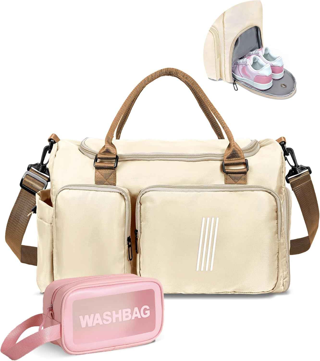 Travel Duffel Bag - Stylish and Functional Travel Companion - Echoed Goods