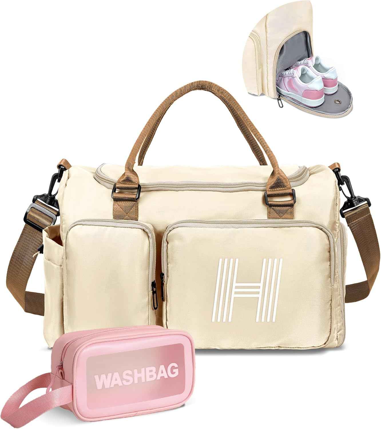 Travel Duffel Bag - Stylish and Functional Travel Companion - Echoed Goods