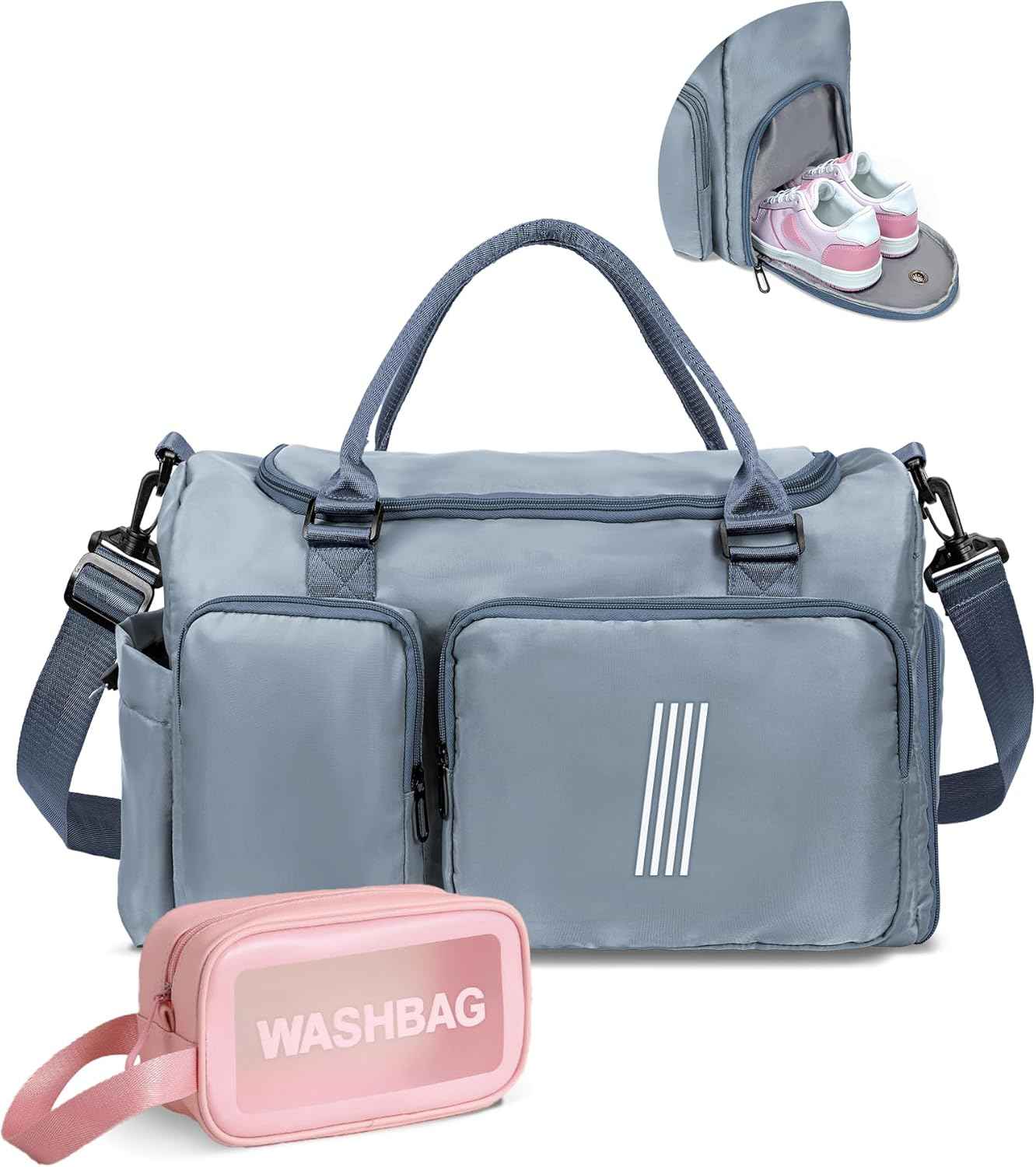 Travel Duffel Bag - Stylish and Functional Travel Companion - Echoed Goods