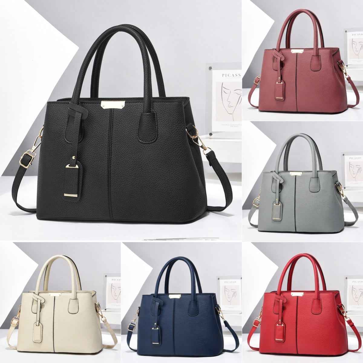 Women PU Leather Handbags - Echoed Goods