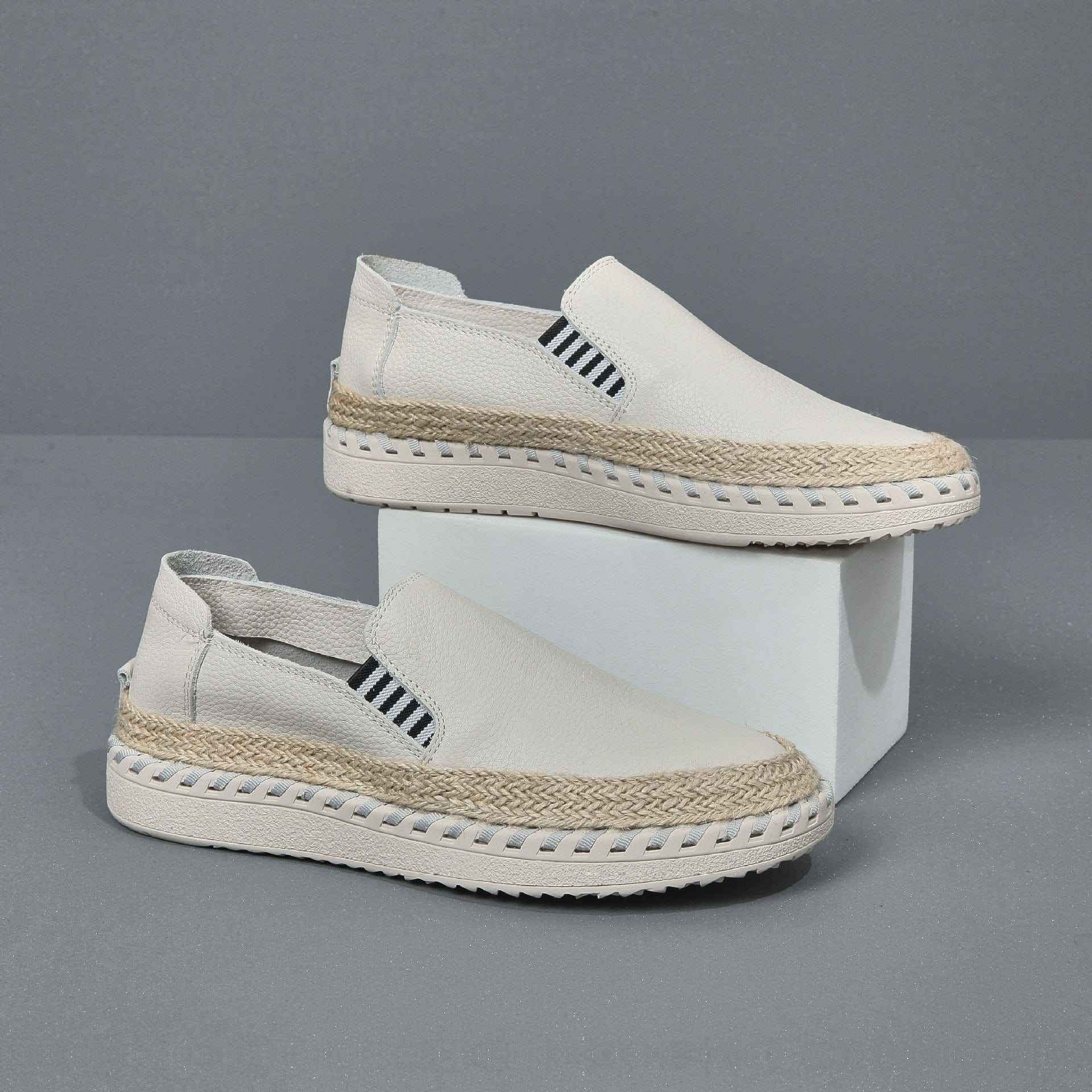 Handmade Leather Massage Shoes for Comfort and Relaxation - Echoed Goods