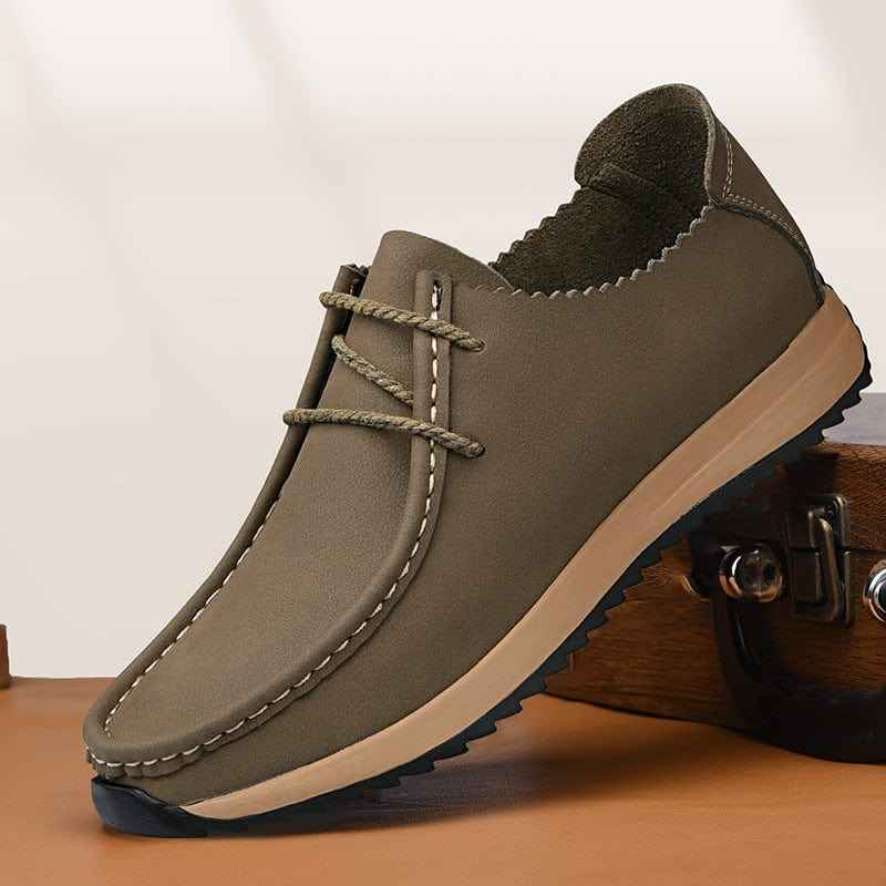 Retro Leather Shoes for Men - Timeless Style and Comfort - Echoed Goods