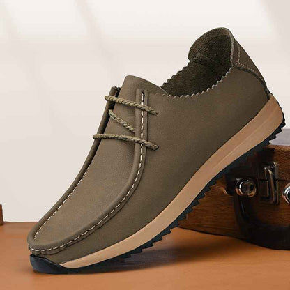 Retro Leather Shoes for Men - Timeless Style and Comfort - Echoed Goods