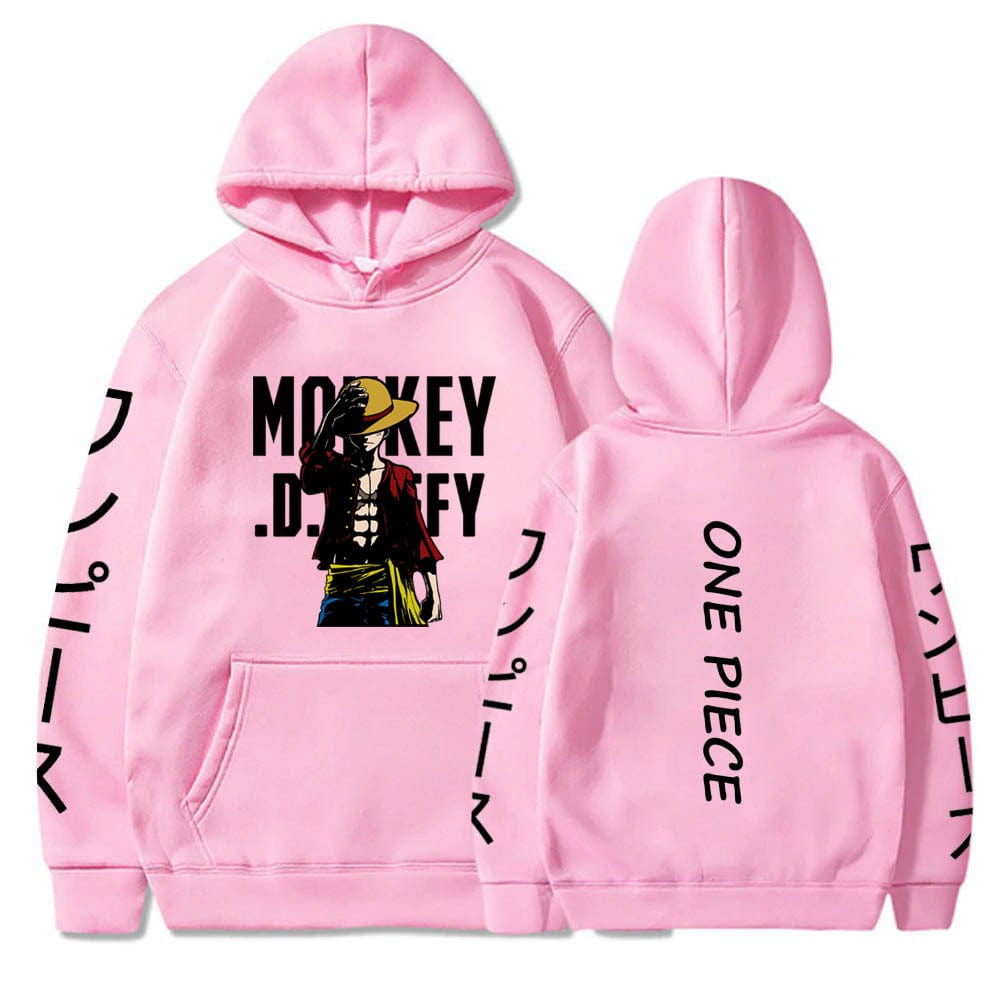 One Piece Luffy Hoodie - Echoed Goods