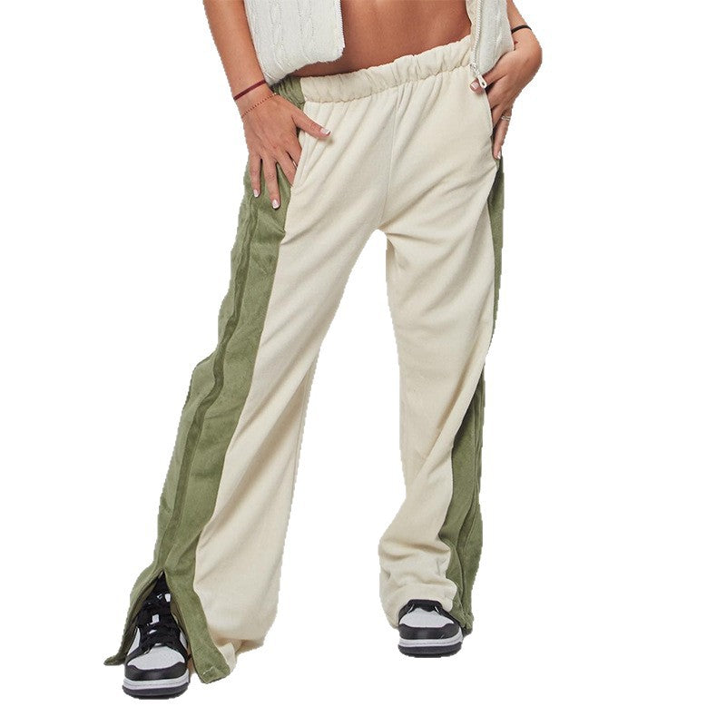 Elastic Sweatpants for Casual Wear - Echoed Goods