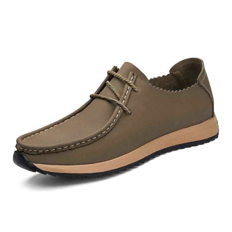 Retro Leather Shoes for Men - Timeless Style and Comfort - Echoed Goods