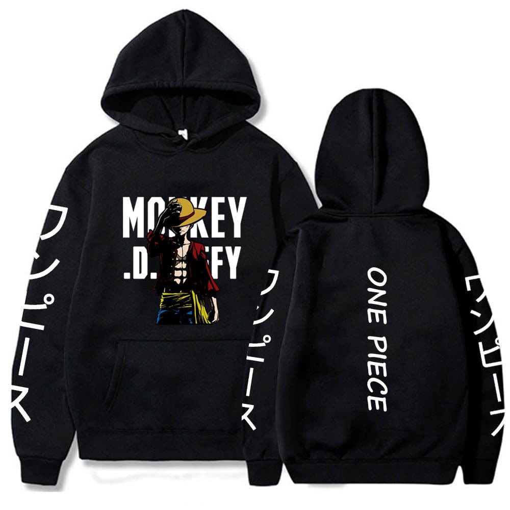 One Piece Luffy Hoodie - Echoed Goods