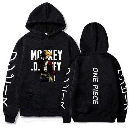 One Piece Luffy Hoodie - Echoed Goods