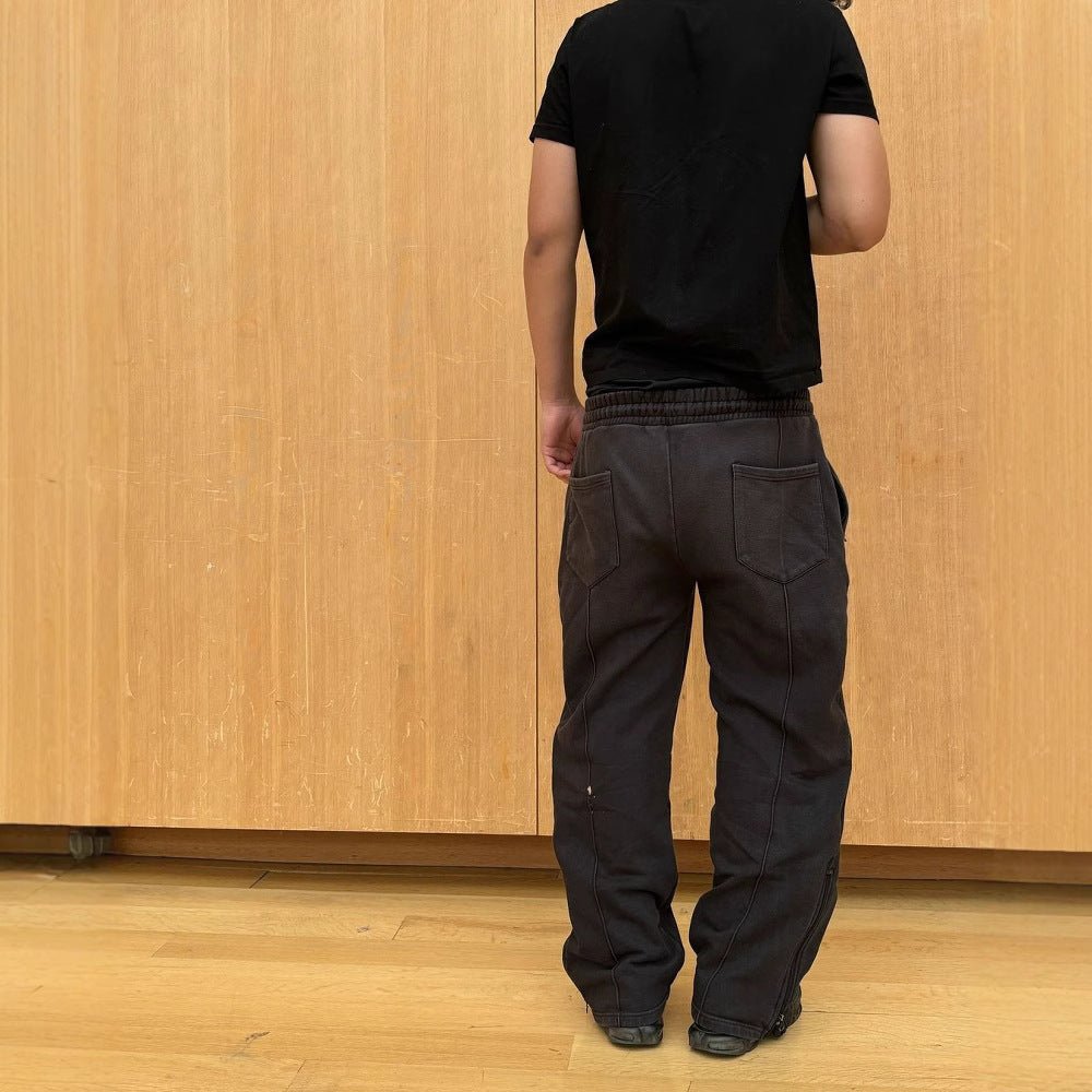 Elastic Drawstring Sweatpants for Streetwear - Echoed Goods