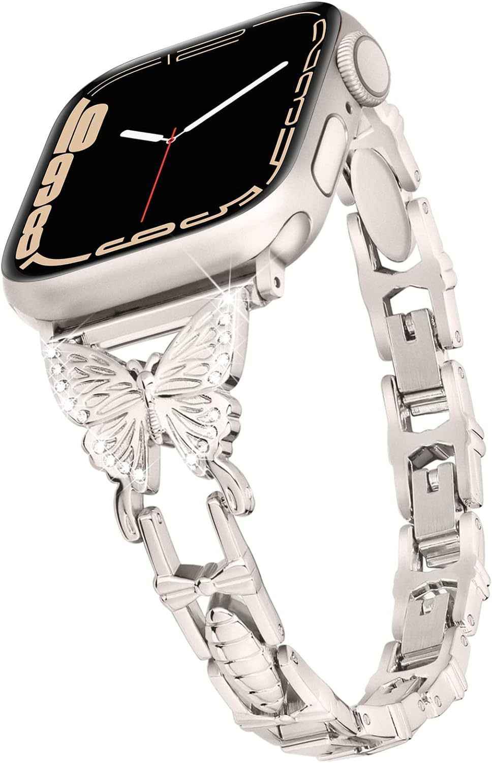 Diamond Butterfly Watch Band – Elegant Timepiece Accessory for Every Occasion - Echoed Goods