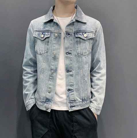 Men's Denim Jacket for Stylish Casual Wear - Echoed Goods