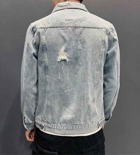 Men's Denim Jacket for Stylish Casual Wear - Echoed Goods