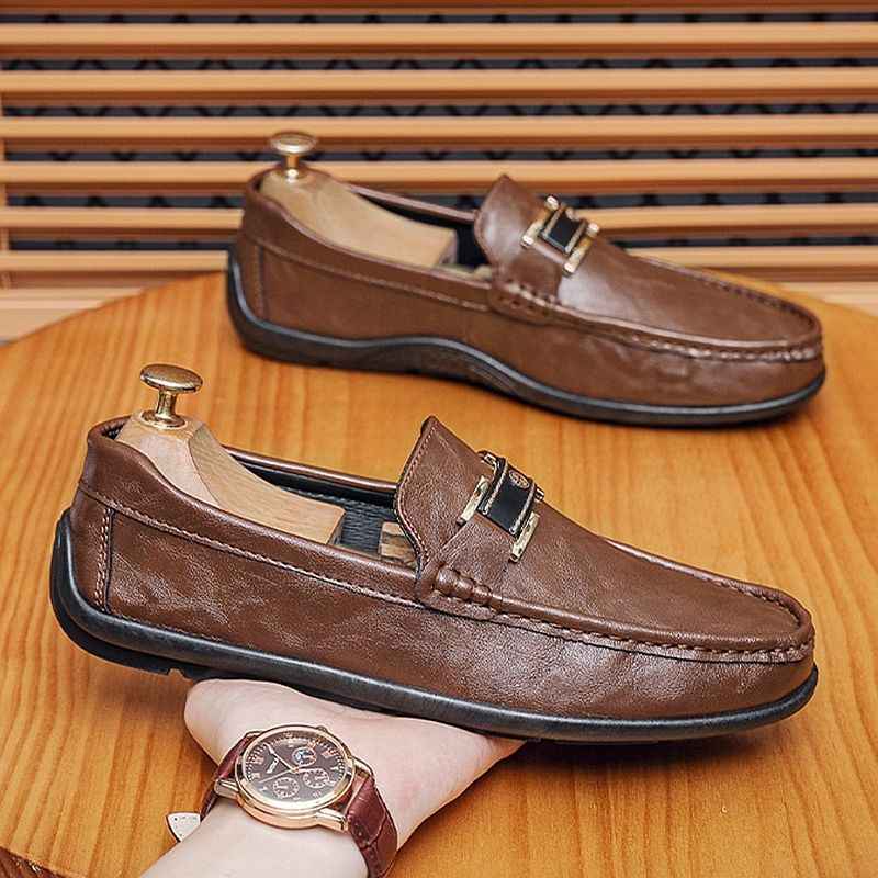 Men's Leather Loafers for Stylish Comfort - Echoed Goods