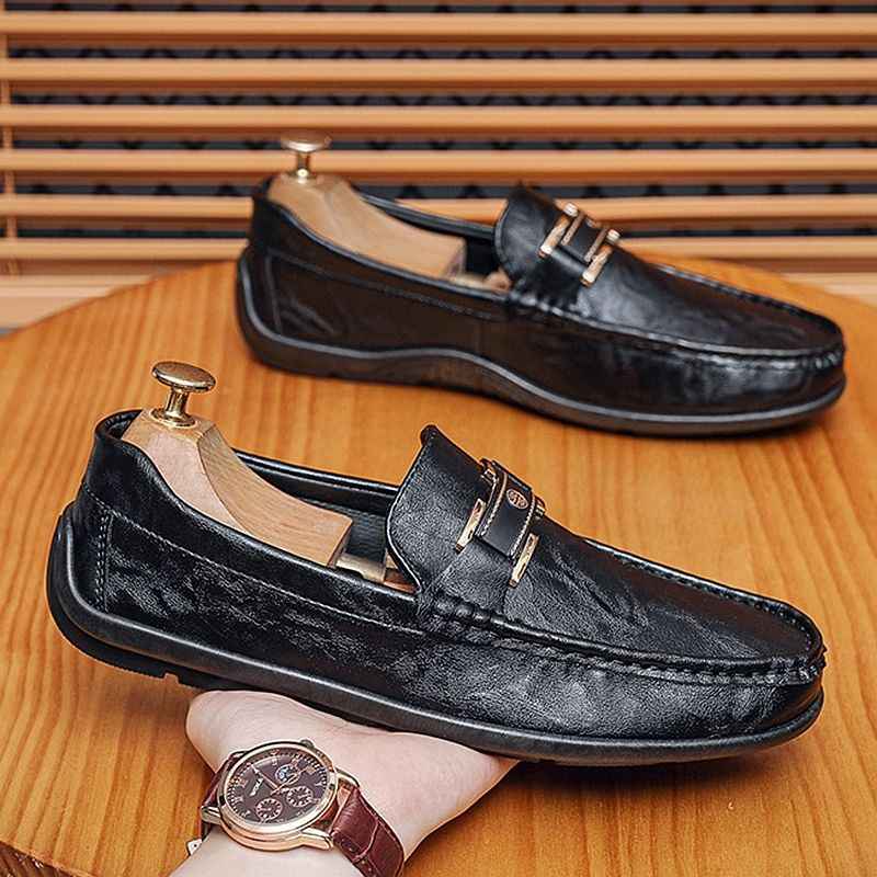 Men's Leather Loafers for Stylish Comfort - Echoed Goods