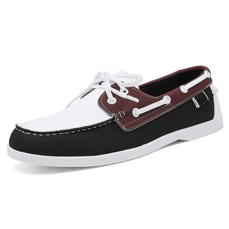Men's British Style Loafers with Belted Design - Versatile Footwear - Echoed Goods