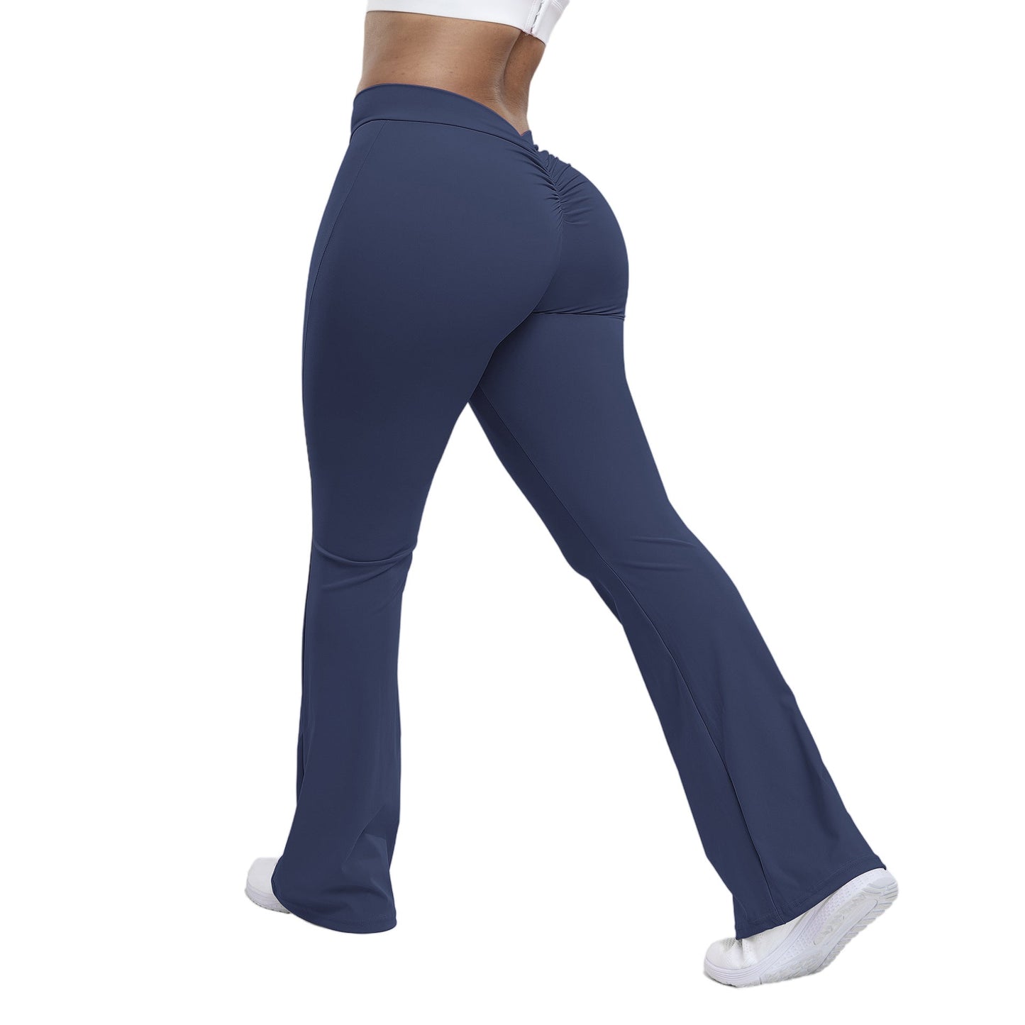 Peach trumpet pants for women - Echoed Goods
