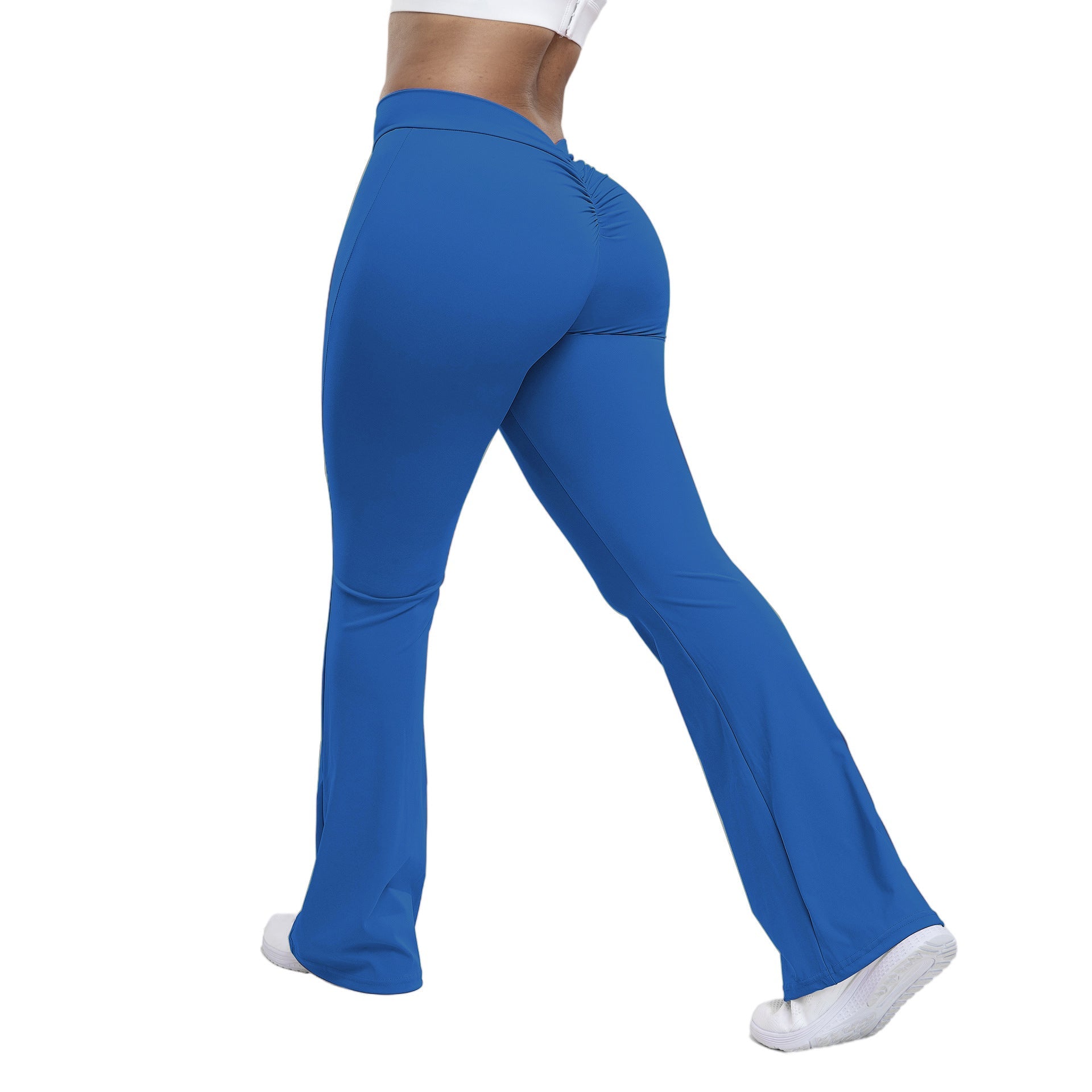 Peach trumpet pants for women - Echoed Goods