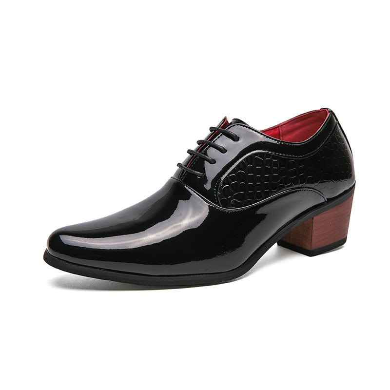 Sharp Pointed Men's Business Shoes for Stylish Professionals - Echoed Goods