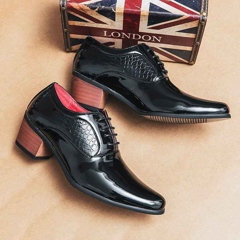 Sharp Pointed Men's Business Shoes for Stylish Professionals - Echoed Goods