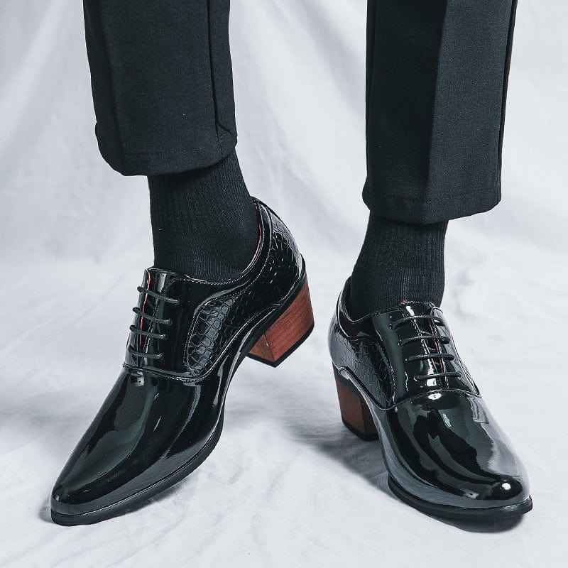 Sharp Pointed Men's Business Shoes for Stylish Professionals - Echoed Goods